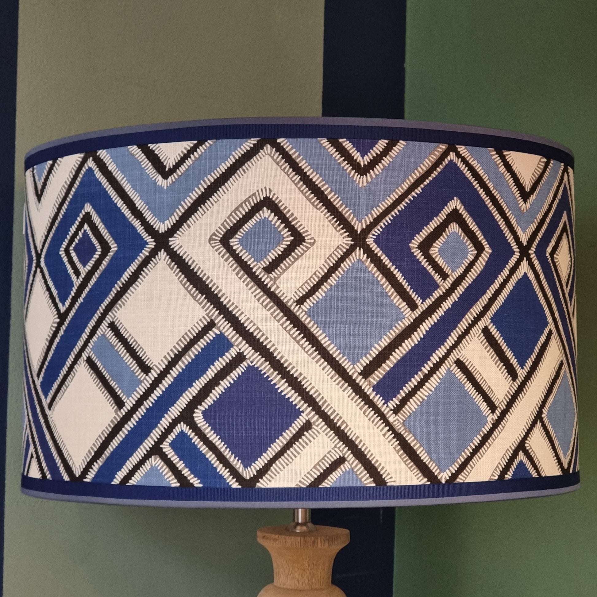 Paralume Labirinto blue