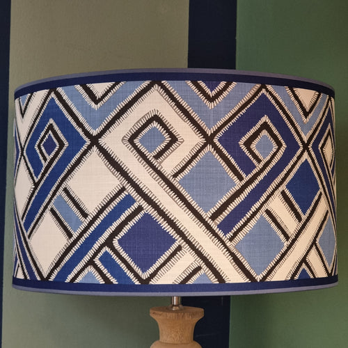 Paralume Labirinto blue